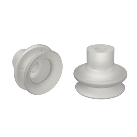 Fipa Bellows vacuum cup diam. 19 mm, Silicone transparent 23.020.238.2